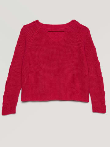 Sisley Sweter w kolorze różowym