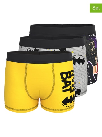 Legowear 3-delige set: boxershorts zwart/grijs/geel