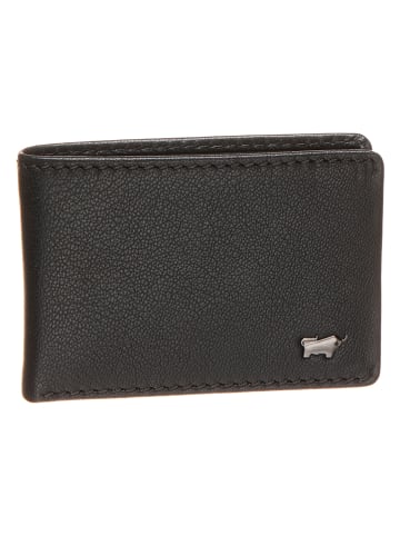 Braun Büffel Skórzany portfel w kolorze czarnym - (S)10 x (W)7 x (G)1 cm
