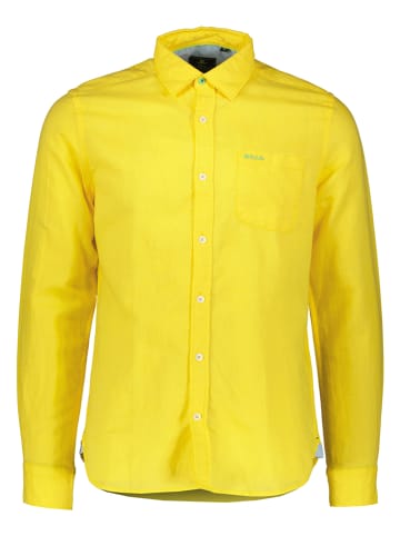 NEW ZEALAND AUCKLAND Koszula - Regular fit - w kolorze żółtym