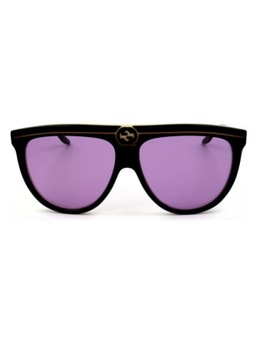 Gucci Dameszonnebril zwart/paars