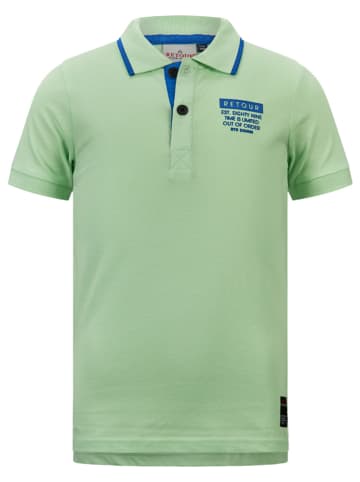 Retour Koszulka polo "Nigel" w kolorze zielonym