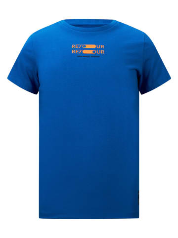 Retour Shirt "Zeb" blauw