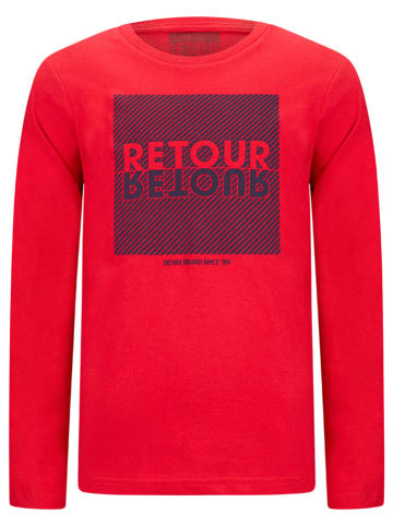 Retour Koszulka "Benneth" w kolorze czerwonym