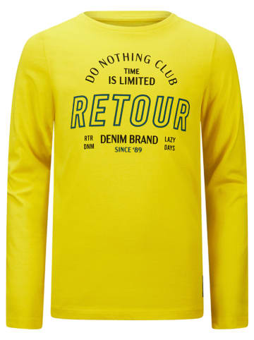 Retour Koszulka "Maurice" w kolorze żółtym