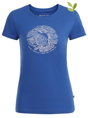 Alpine Pro Shirt "Planeta" blauw