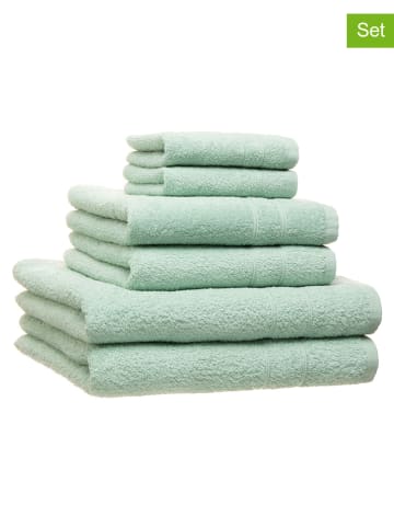 Avance 6-delige handdoekenset mintgroen