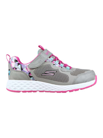 Skechers Sneakersy "Tread Lite" w kolorze szaro-różowym
