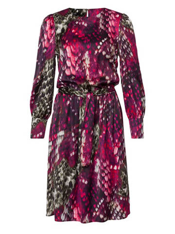 Marc Aurel Sukienka w kolorze różowo-czarnym