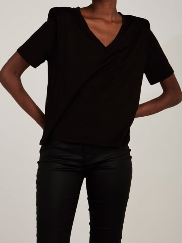 Naf Naf Koszulka w kolorze czarnym
