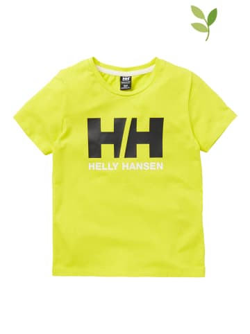 Helly Hansen Shirt "Logo" geel