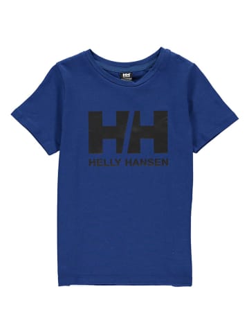Helly Hansen Koszulka "Logo" w kolorze granatowym