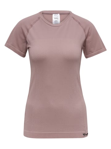 Hummel Koszulka sportowa "Clea Seamless" w kolorze jasnoróżowym