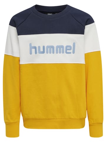 Hummel Bluza "Claes" w kolorze żółto-białym
