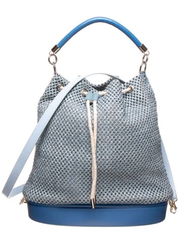 O Bag Handtas "Tote" lichtblauw - (B)26 x (H)24 x (D)11 cm