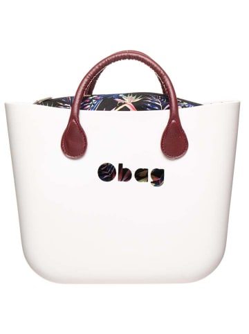 O Bag Handtas "O Bag" wit/meerkleurig - (B)39 x (H)31 x (D)14 cm