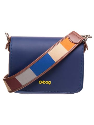 O Bag Schoudertas "O Pocket" blauw - (B)19 x (H)13 x (D)6 cm