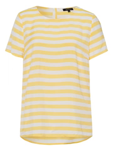 More & More Koszulka w kolorze żółto-białym