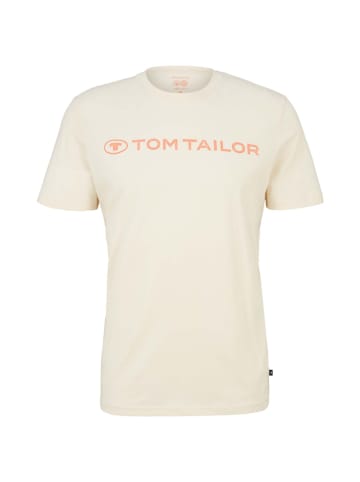 Tom Tailor Koszulka w kolorze kremowym