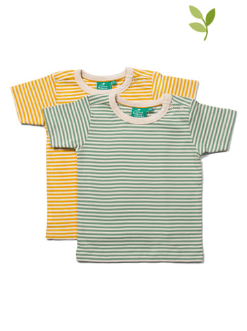Little Green Radicals 2-delige set: shirts geel/groen