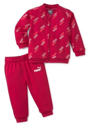 Puma 2-delige outfit "Power Jogger" rood