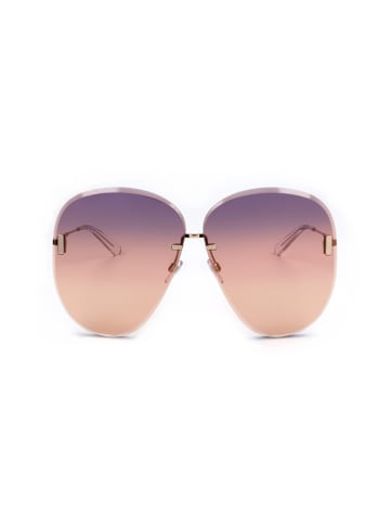 Marc Jacobs Damskie okulary przeciwsłoneczne w kolorze złoto-fioletowym