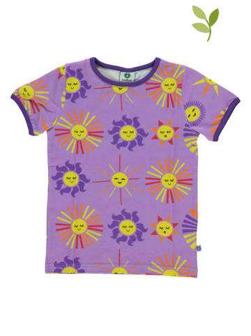 Småfolk Shirt "Sun" lila