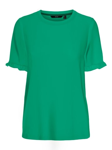 Vero Moda Koszulka "Elisa" w kolorze zielonym