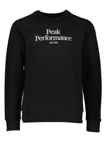 Peak Performance Sweatshirt zwart