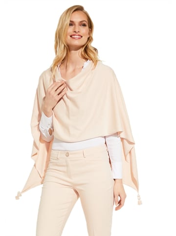 Comma Poncho in Beige