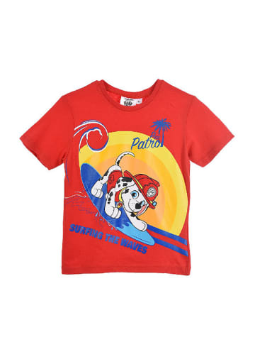 Paw Patrol Koszulka "Psi Patrol" w kolorze czerwonym