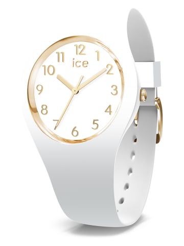 Ice Watch Quarzuhr "Glam" in Weiß/ Gold