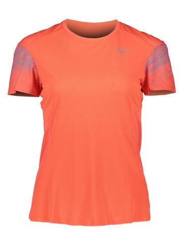 Mizuno Koszulka funkcyjna "Aero" w kolorze pomarańczowym