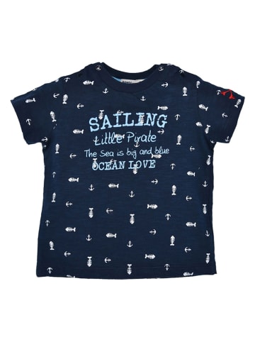 Bondi Shirt "Sailing" donkerblauw