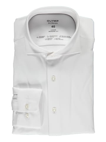 OLYMP Koszula "Luxor" - Modern fit - w kolorze białym