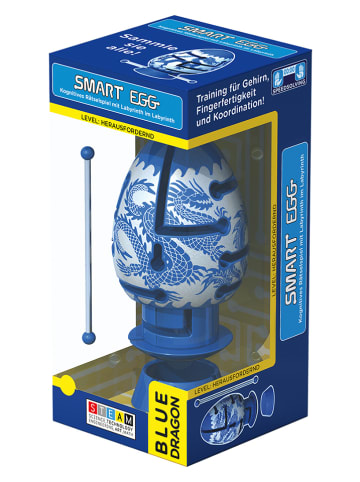 Asmodee Rätselpuzzle "Smart Egg 2-Layer Blue Dragon" - ab 8 Jahren