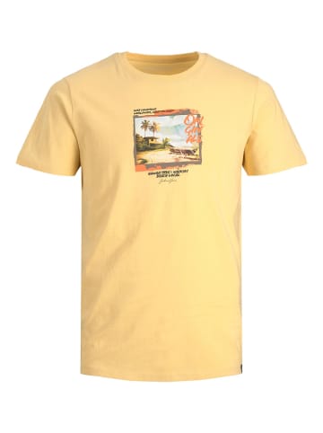 Jack & Jones Koszulka w kolorze żółtym
