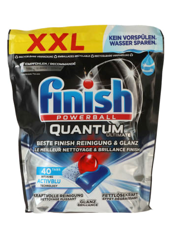 Finish Spülmaschinentabs "Finish Quantum Ultimate", 40 Stück/500 g