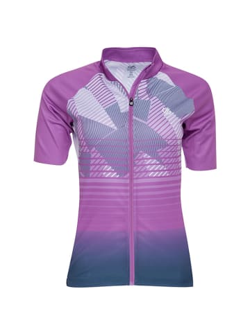 Dare 2b T-shirt funkcyjny "Prompt" w kolorze fioletowym ze wzorem