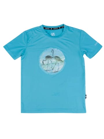 Dare 2b T-shirt funkcyjny "Rightful Tee" w kolorze turkusowym