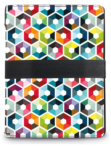 Remember Rezepte-Sammelbuch "TasteBook -Hexagon" in Bunt - (B)17,5 x (H)22,5 x (T)2,5 cm
