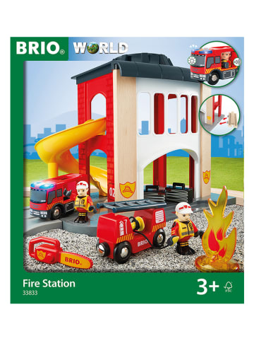 Brio Brandweerstation met inzetvoertuig - vanaf 3 jaar