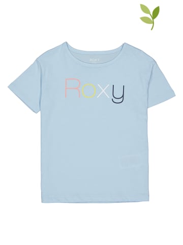 Roxy Koszulka "Day And Night" w kolorze błękitnym