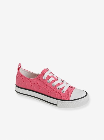 Vertbaudet Sneakersy w kolorze różowym
