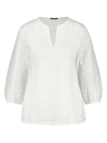 TAIFUN Bluzka w kolorze białym