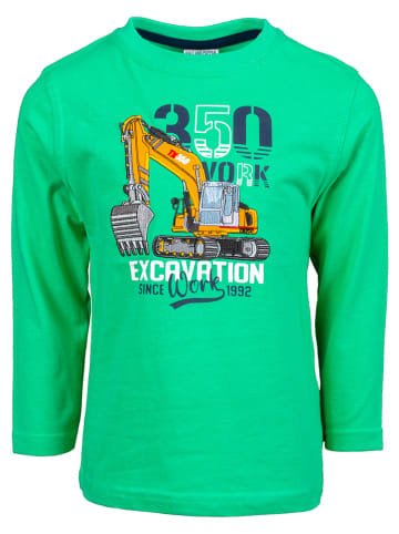 Salt and Pepper Koszulka "Excavation" w kolorze zielonym