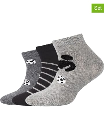 Camano 9-delige set: sokken grijs/zwart