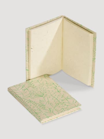 Hessnatur Notitieboek "Floris" groen - A5