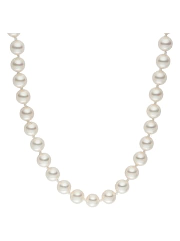 The Pacific Pearl Company Naszyjnik perłowy w kolorze białym - dł. 43 cm