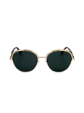 Marc Jacobs Męskie okulary przeciwsłoneczne w kolorze złoto-jasnobrązowo-czarnym
